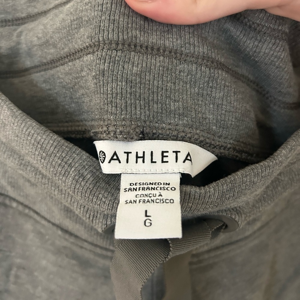 Athleta Women's Balance Joggers In Medium Grey Heather - Picture 4 of 4